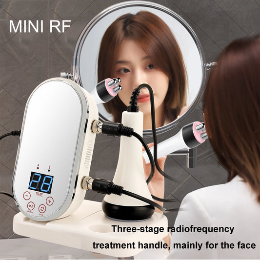 EMS Facial Body Radio Frequency Machine Skin Tightening Face Lifting RF Beauty Device Professional Home RF Skin Care Anti Aging, women