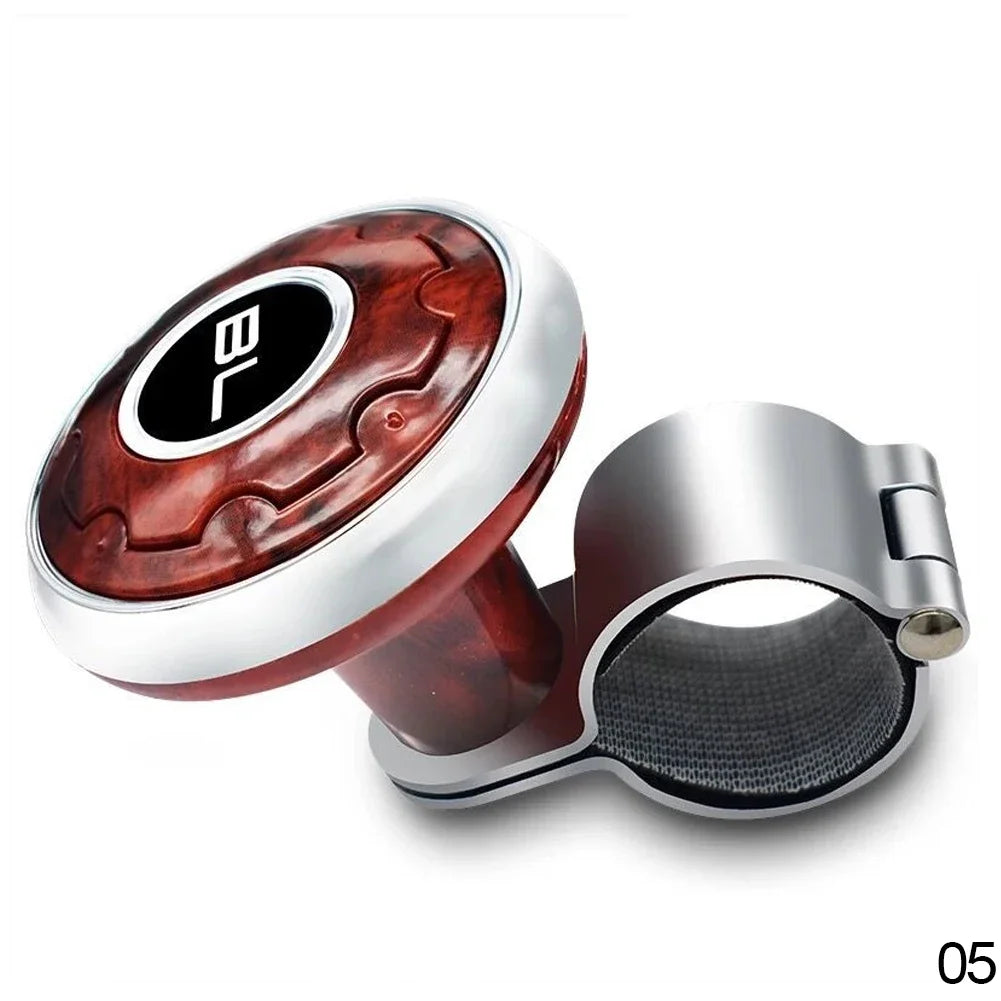 Car Steering Wheel Auto Truck Power Spinner Booster Aid Knob Ball Handle Clamp Car Accessories Professional Supplies Universal
