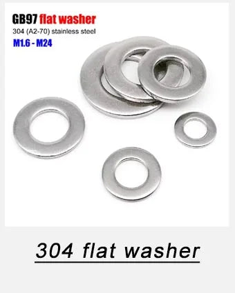 Stainless steel hex wafer head bolts, M2 to M8 — view 12 of 15
