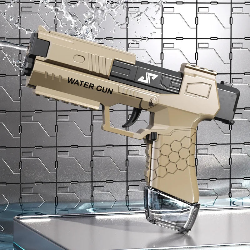 Manual Burst Water Gun — High-Pressure Non-Electric Water Pistol