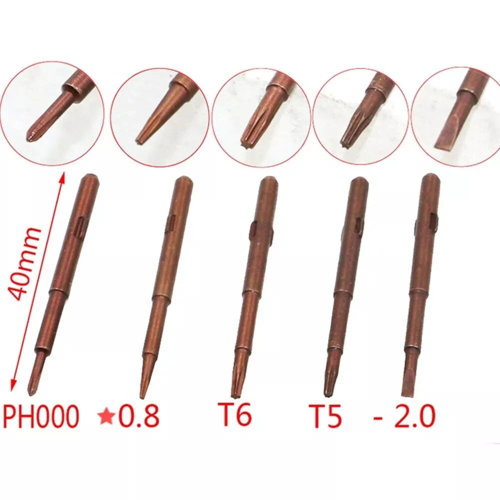2026 5 in 1 Screwdriver Repair Kit Screwdriver for Phone Opening Tools Phone Repair Tools for Iphone Huawei Xiaomi /Color Random