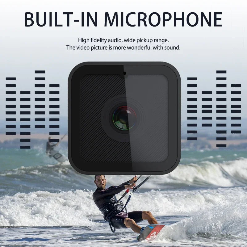 1080P Mini WiFi Camera — Portable Outdoor Sports & Bike Recorder