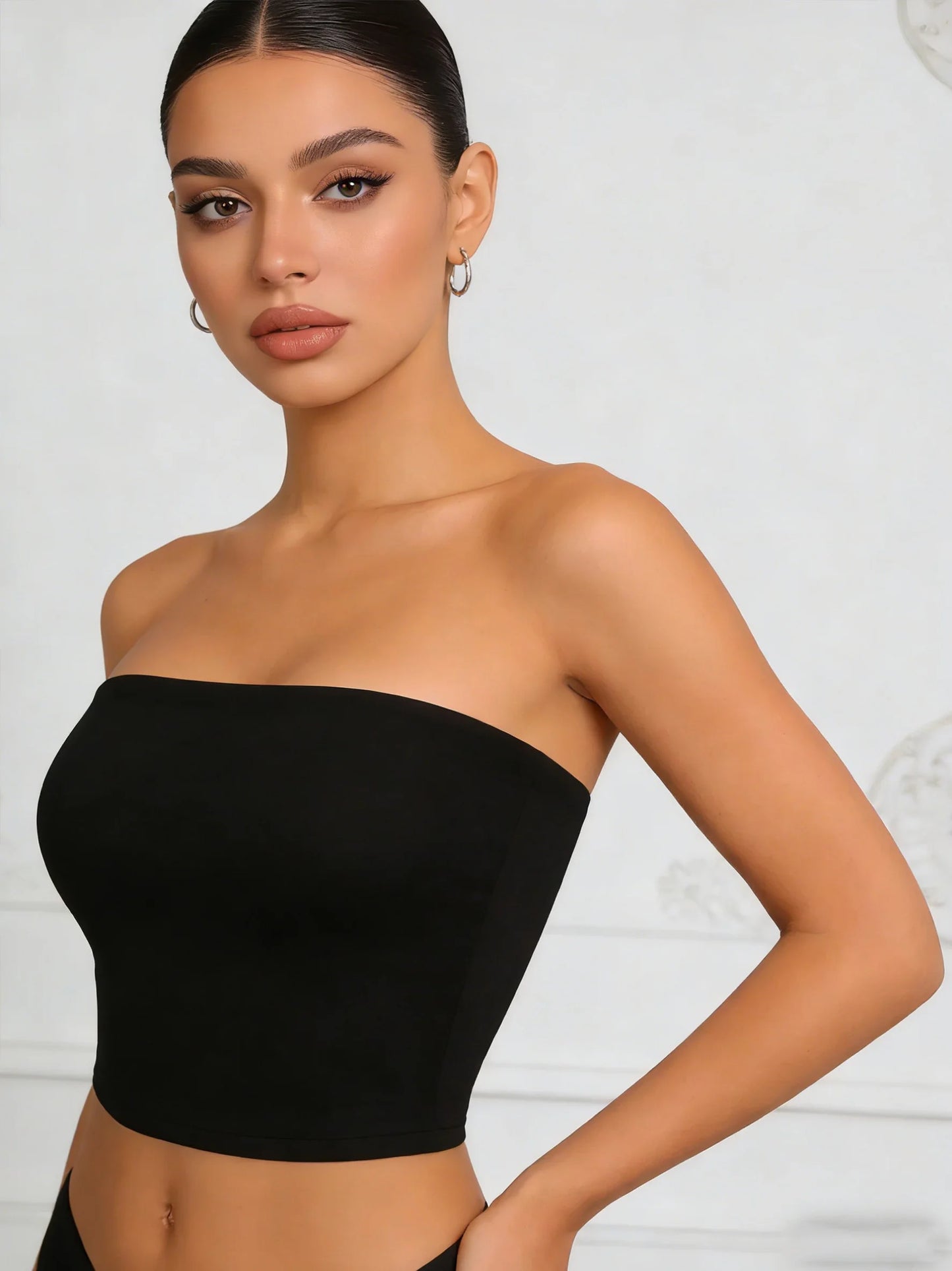 Women's Strapless Backless Halter Blouse, 2-Pack — Sexy Summer Tops