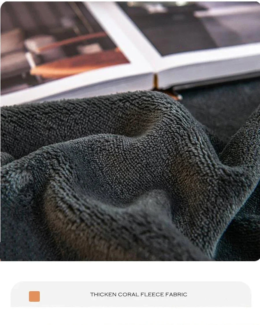 Soft Warm Plush Fitted Sheet Elastic Mattress Cover Fluffy Coral Fleece Bed Linen Winter Couple Luxury Double Bed Bedding