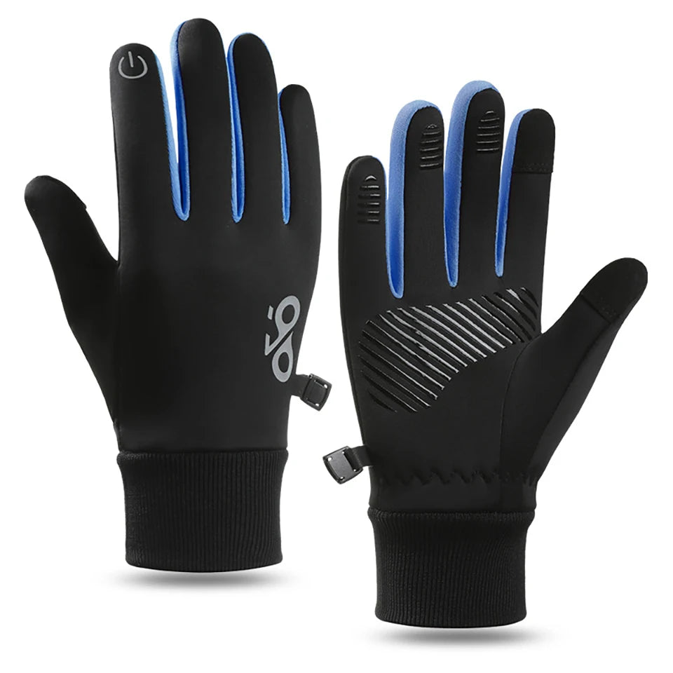 Kids Touchscreen Winter Gloves - Anti-Slip Fleece Sports Gloves - photo 7