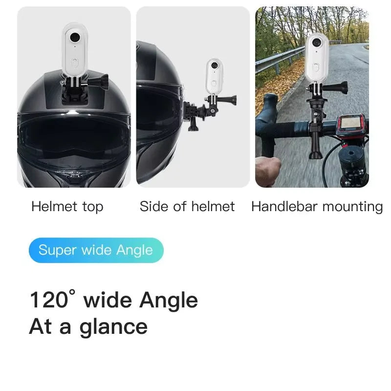 4K Outdoor Sports Action Camera — Helmet & Motorcycle Body Cam