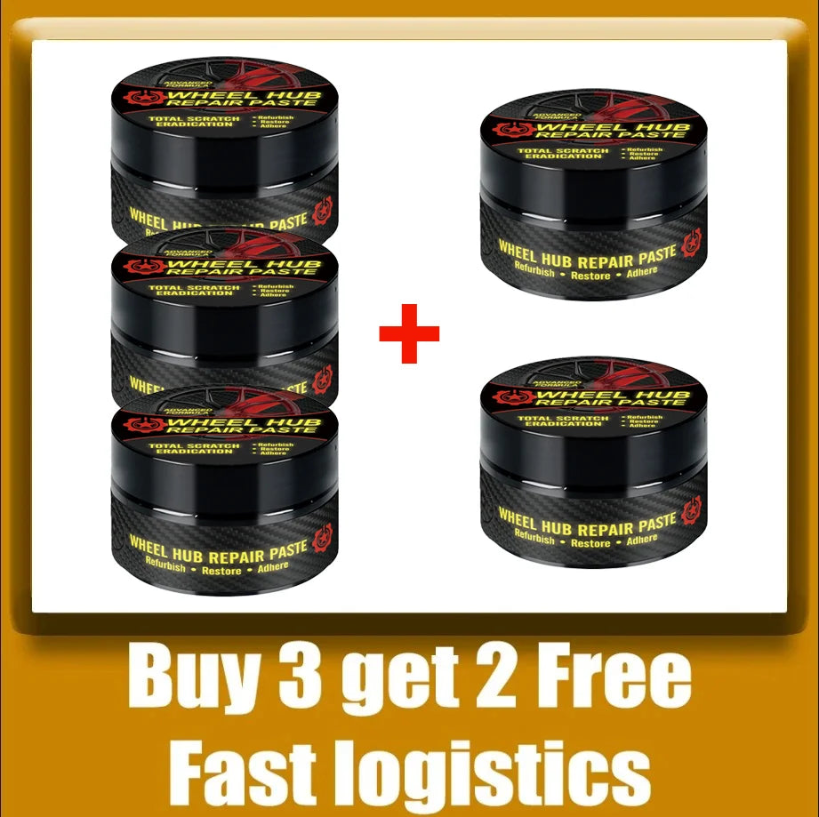 Car Wheel Rim Scratch Repair Paste — Alloy Refurbishment Kit
