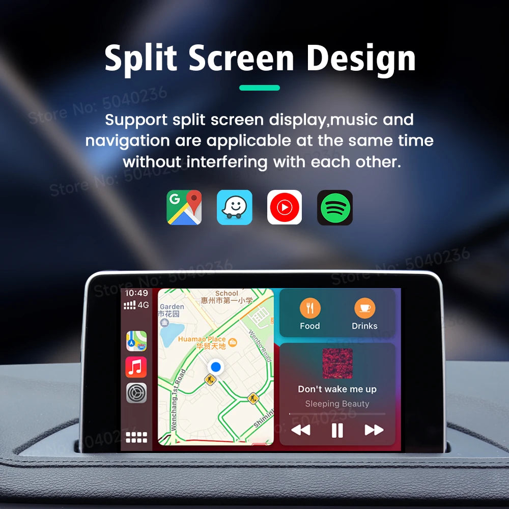 2026 New CarlinKit Mini Smart Car Dongle Wired To Wireless CarPlay Adapter Car Intelligent Systems Upgrade WiFi BT Auto Connect