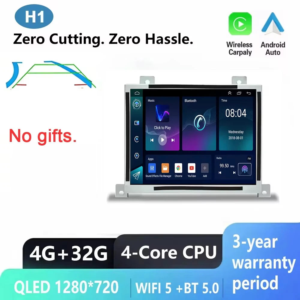 Car Stereo with Apple CarPlay & Android Auto, Compatible with Dodge Charger & Challenger (2015-2019)