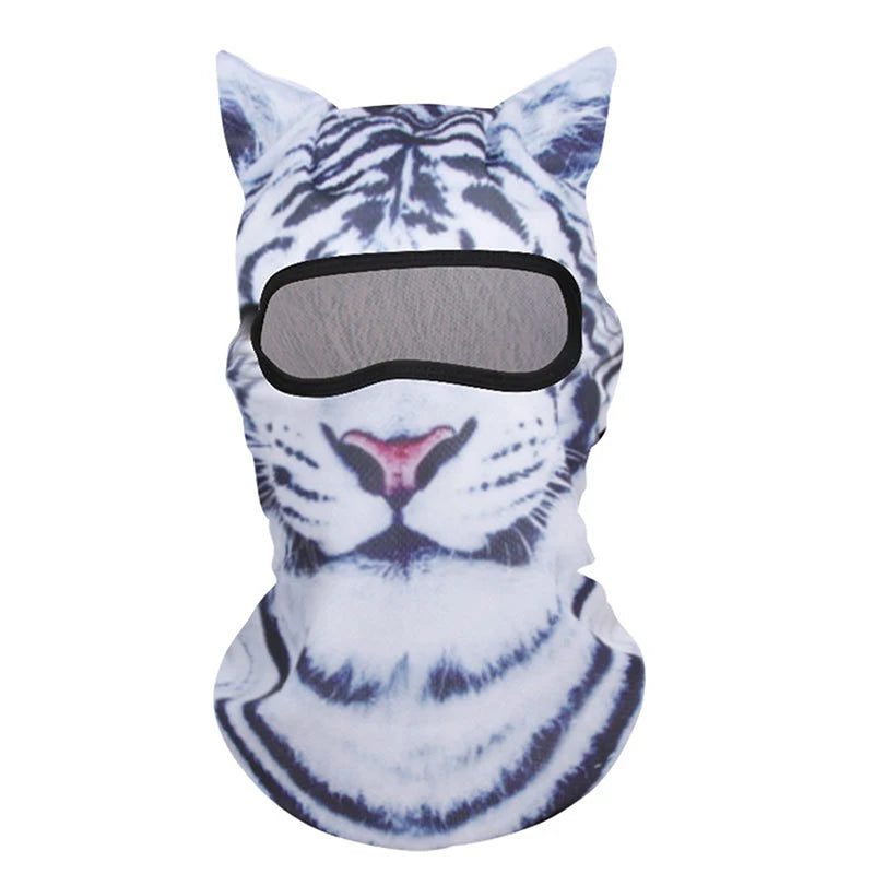 3D Cat Face Balaclava, Cute Animal Ski Mask