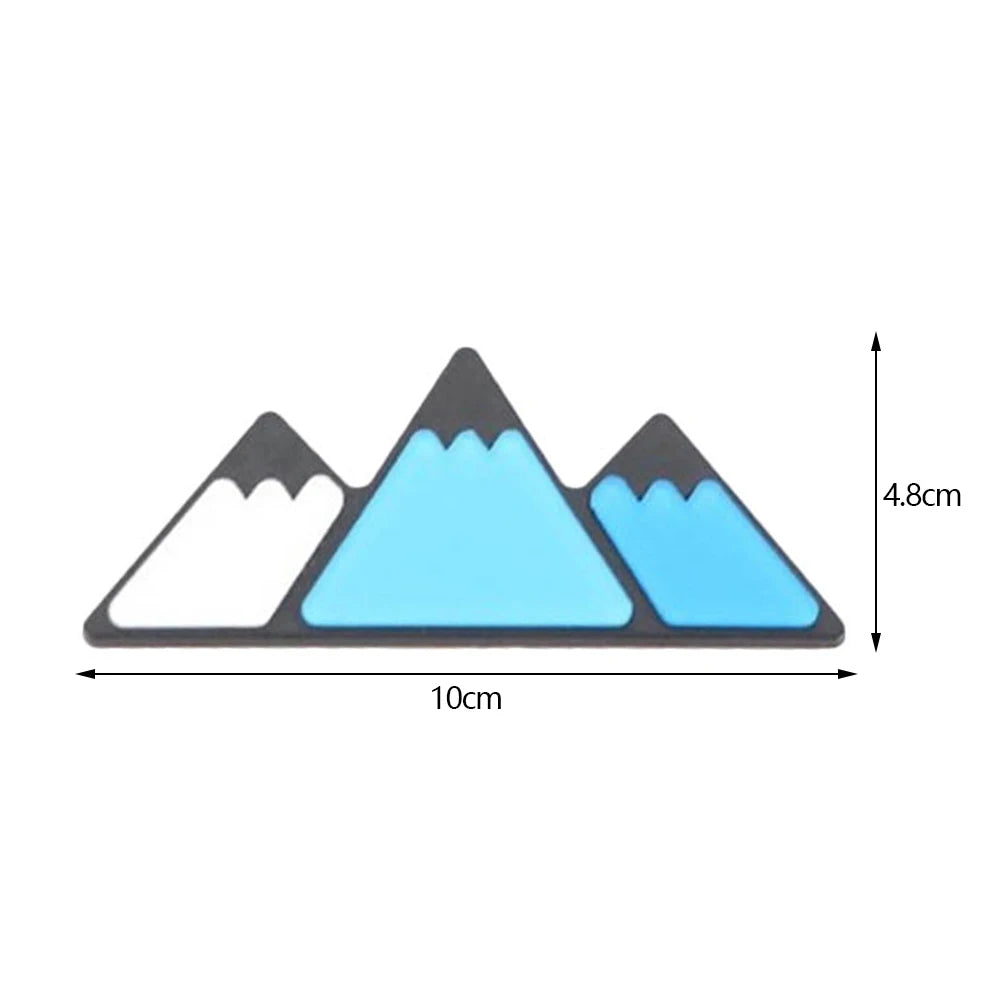 3 Colors Grille Badge Emblem For Toyota TRD Tacoma Tundra 4Runner Highlande Rav4 Strip Of Air Inlet Grille Auto Accessories