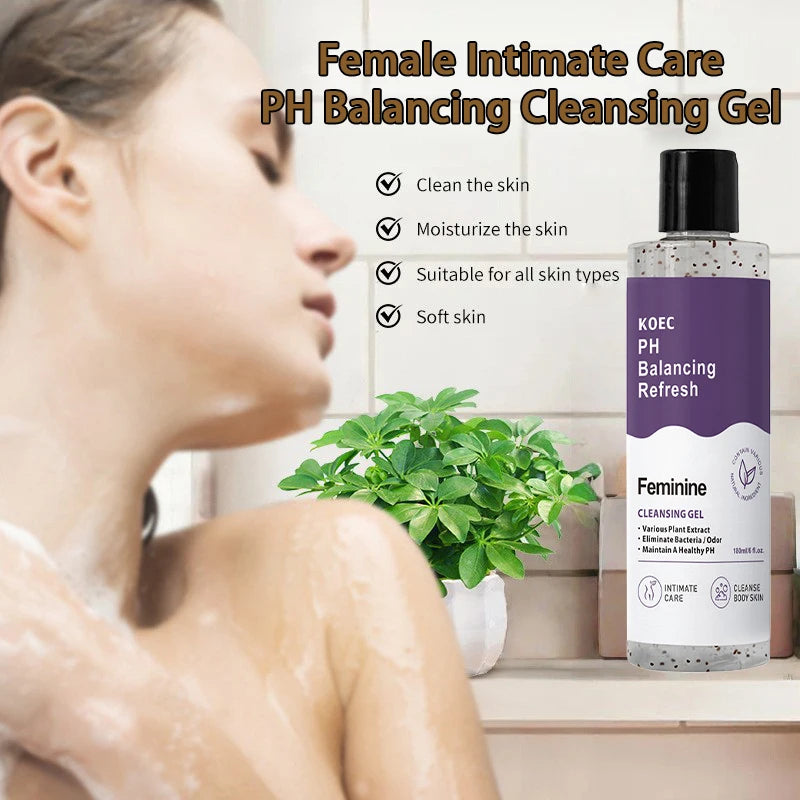 Gentle Cleansing Moisturizing Shower Gel Feminine Hygiene Skin Shower Set Long-lasting Floar Scent Shower Gel & Serum Oil