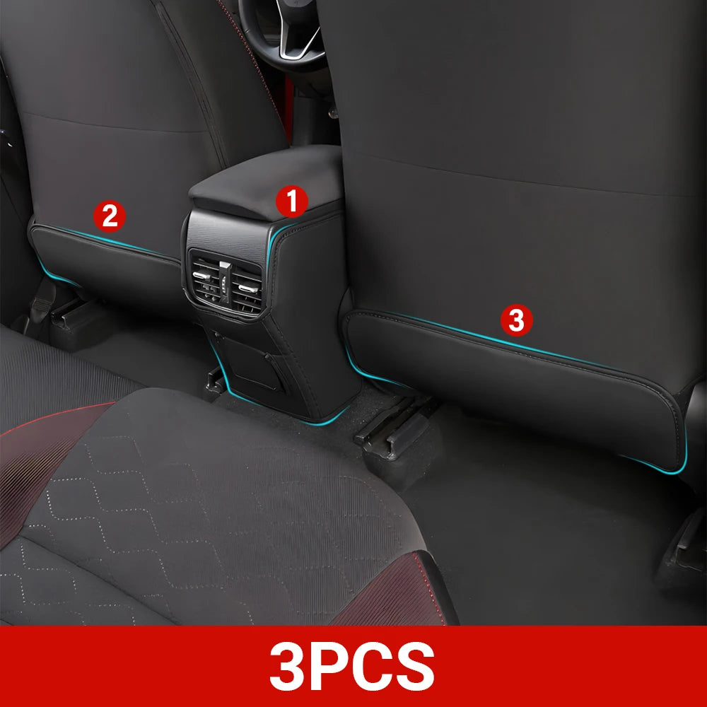 For Toyota Corolla Cross XG10 2021 2022 2023 2024 2025 Hybrid Car Seat Back Kick-Proof Mat Anti Dirty Protect Pad Accessories