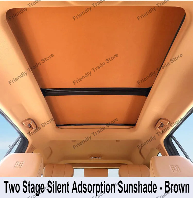 Sunroof Sunshade Insulation Visor for Ford F-150 Raptor 2021–2026 (2-Pack)