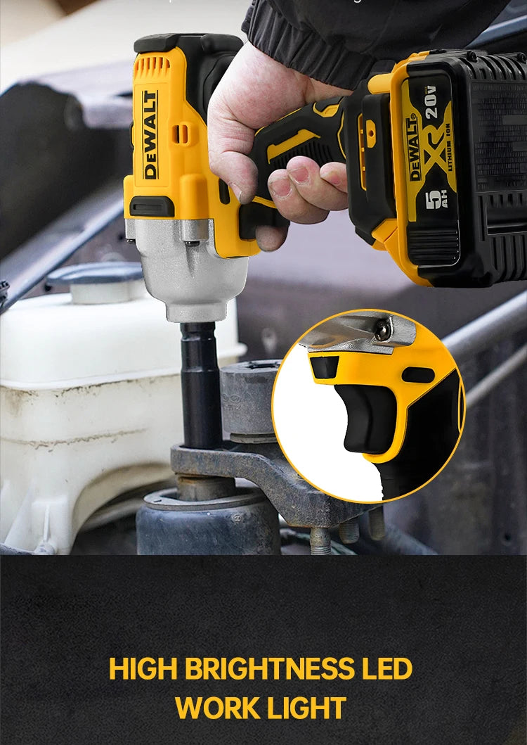 Dewalt DCF892 20V Brushless Impact Wrench – 812N.m High Torque Cordless Electric Tool