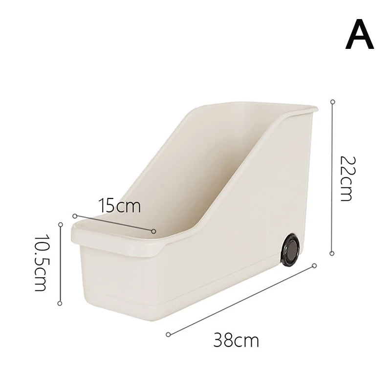 Slim Rolling Storage Box - Seasoning Bottle and Sundries Organizer - photo 7