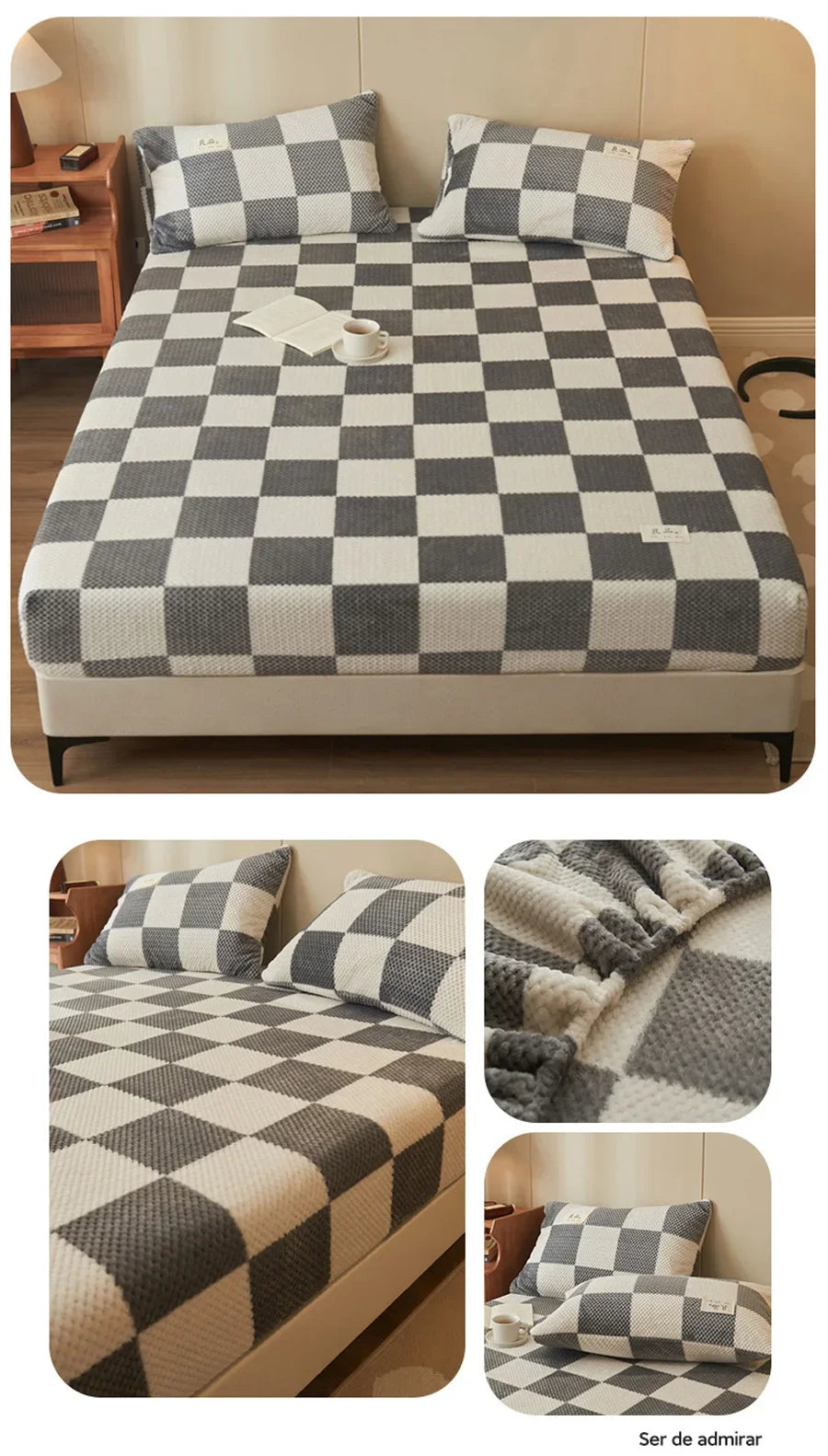 Winter warm coral fleece fitted sheet elastic mattress cover 150x200 fluffy plush bed linen luxury double bed king size