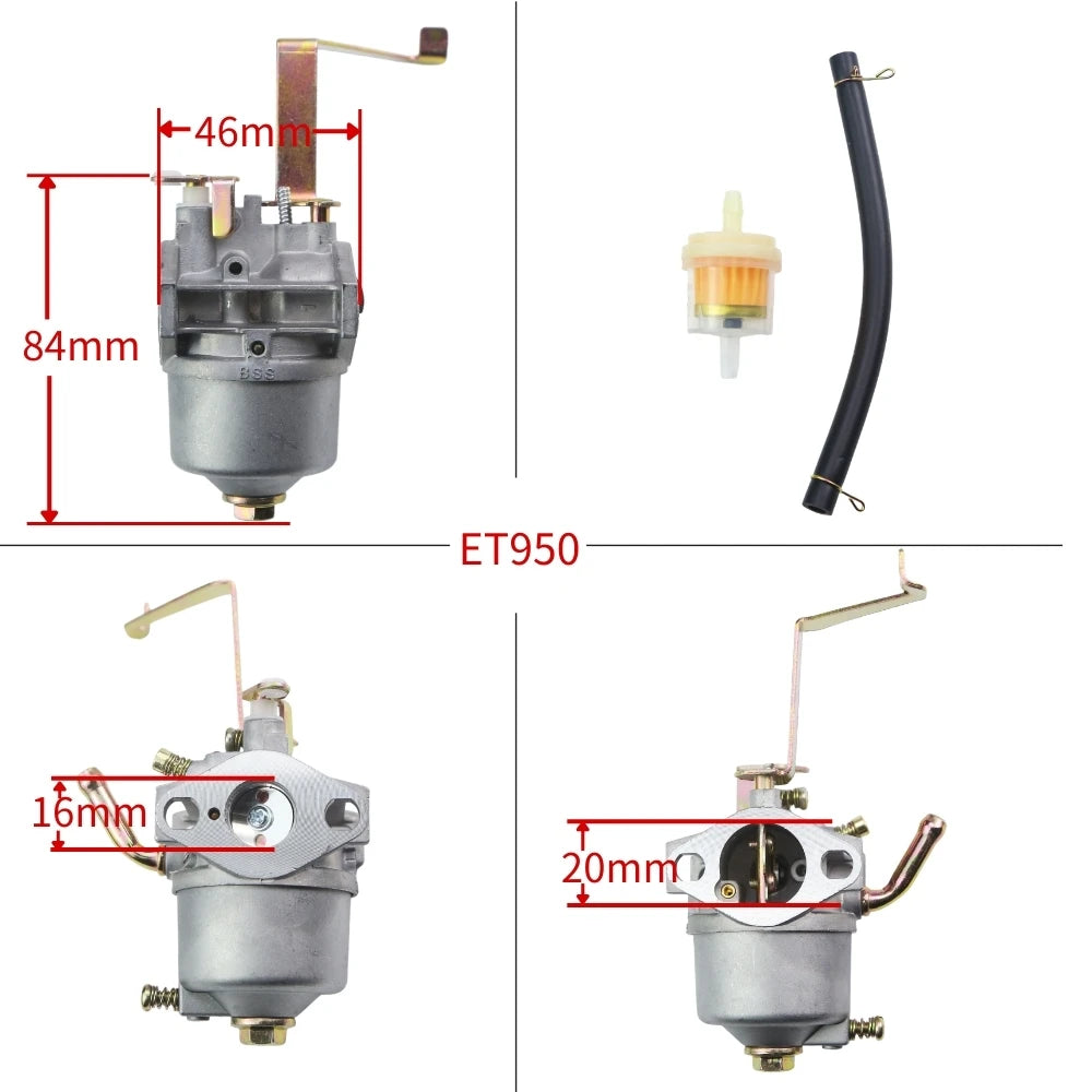 Carburetor Kit for 79cc 97cc 100cc CT100U CC100X SK100  152F 154F 156F Sportsman GEN1100 GEN2000 Generator Pump Water Parts