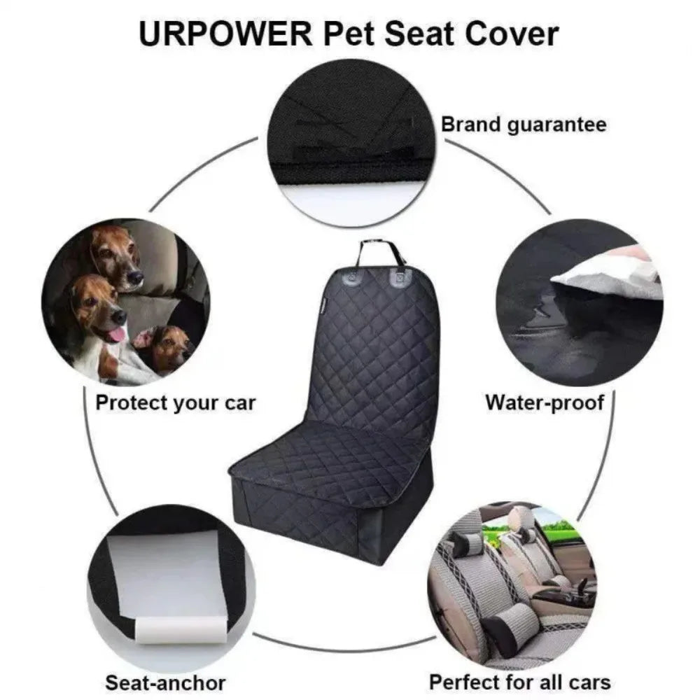 Front Seat Dog Car Seat Cover - Waterproof Co-Pilot Protector – photo 5