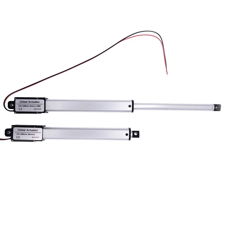 30mm/50mm/100mm/150mm DC 12V Mirco Electric Linear Actuator 30N/60N/100N/150N Motor Controller Mini Eectric Push Rod Putter