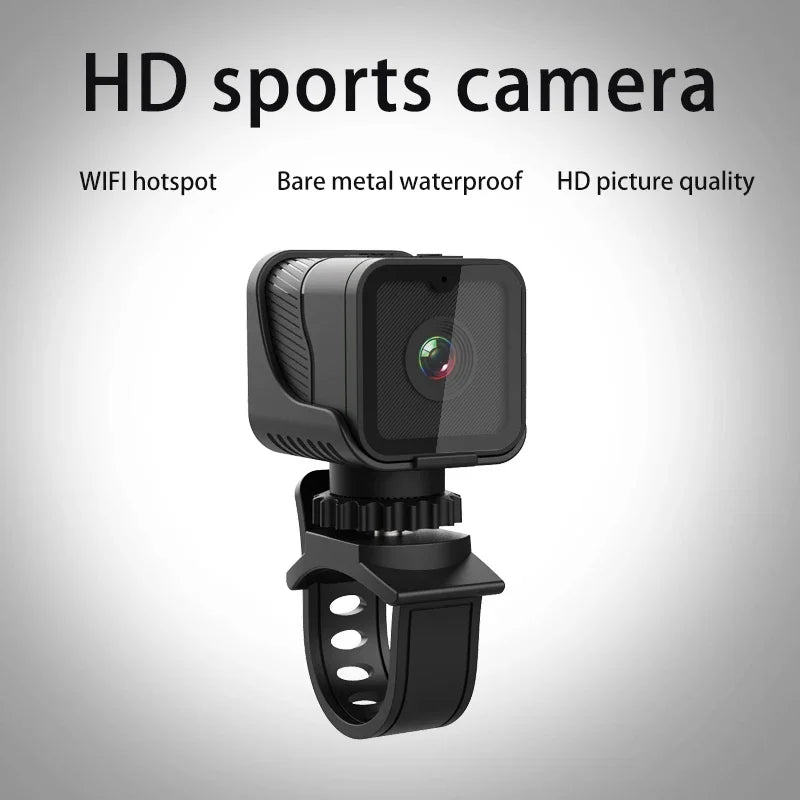 1080P Mini WiFi Camera — Portable Outdoor Sports & Bike Recorder