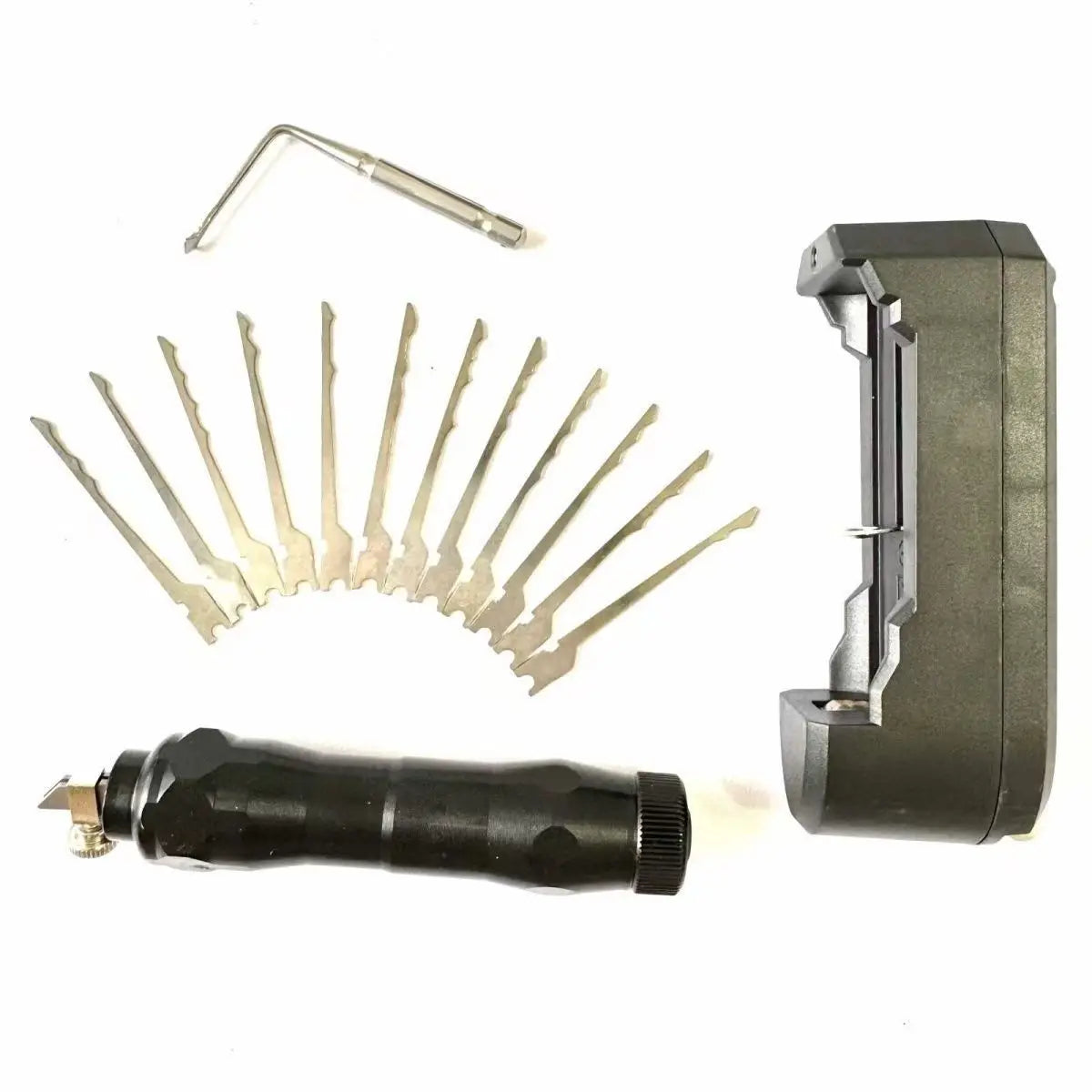 Functional locksmith repair tool set Extreme storm electric brush hook lock open locksmith tool