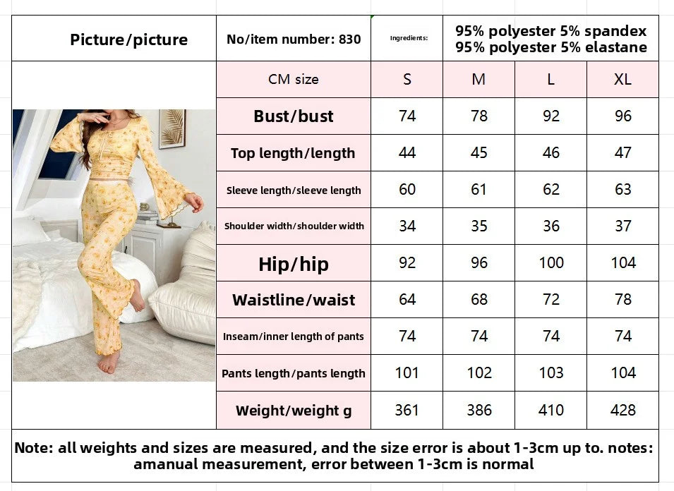 Women's pyjama set, sleep shirt and pants — view 23 of 26