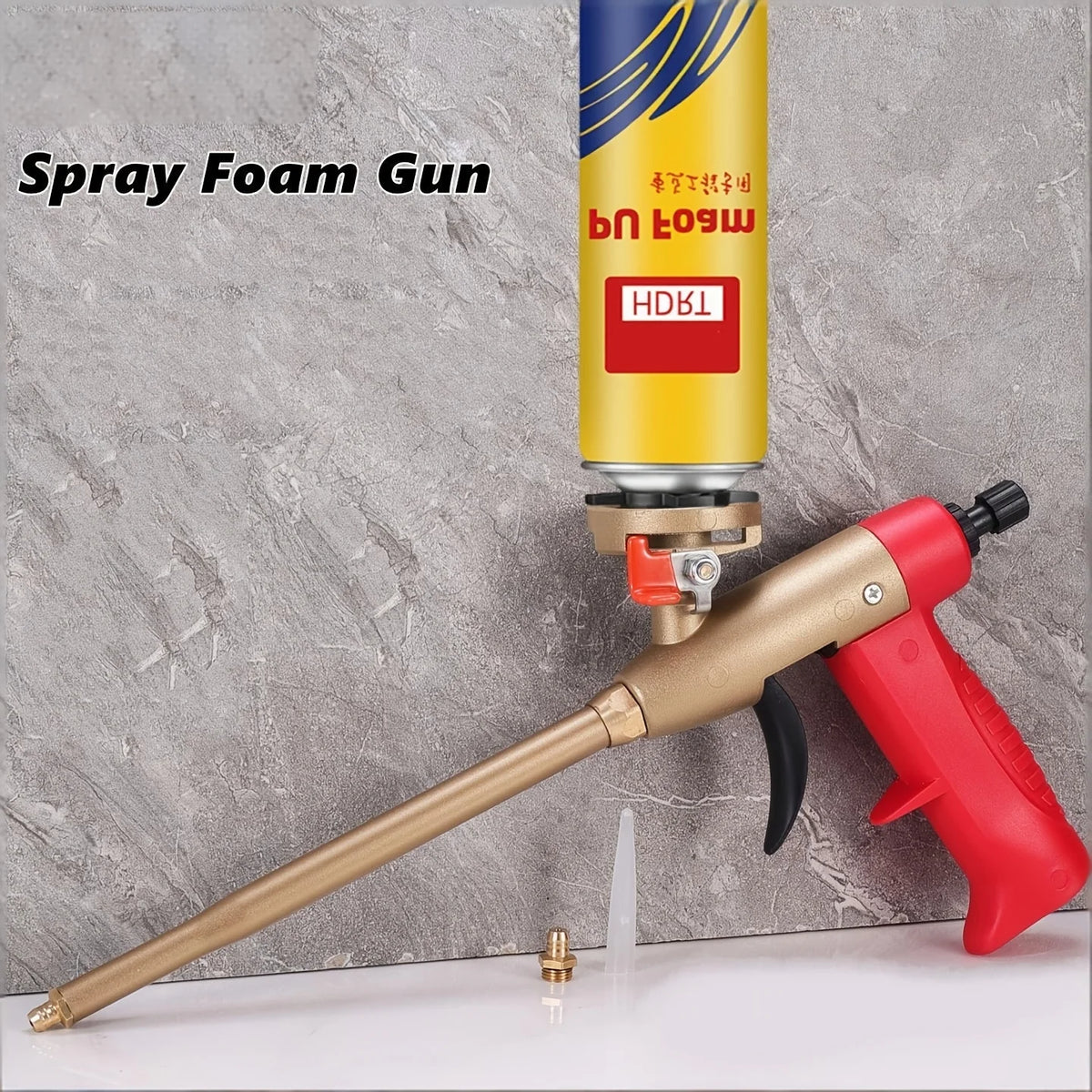 Professional Foam Spray Gun Metal Polyurethane Trigger Sprayer Pump Sealant Tool House Renovation Pressure Washer Manual Tool