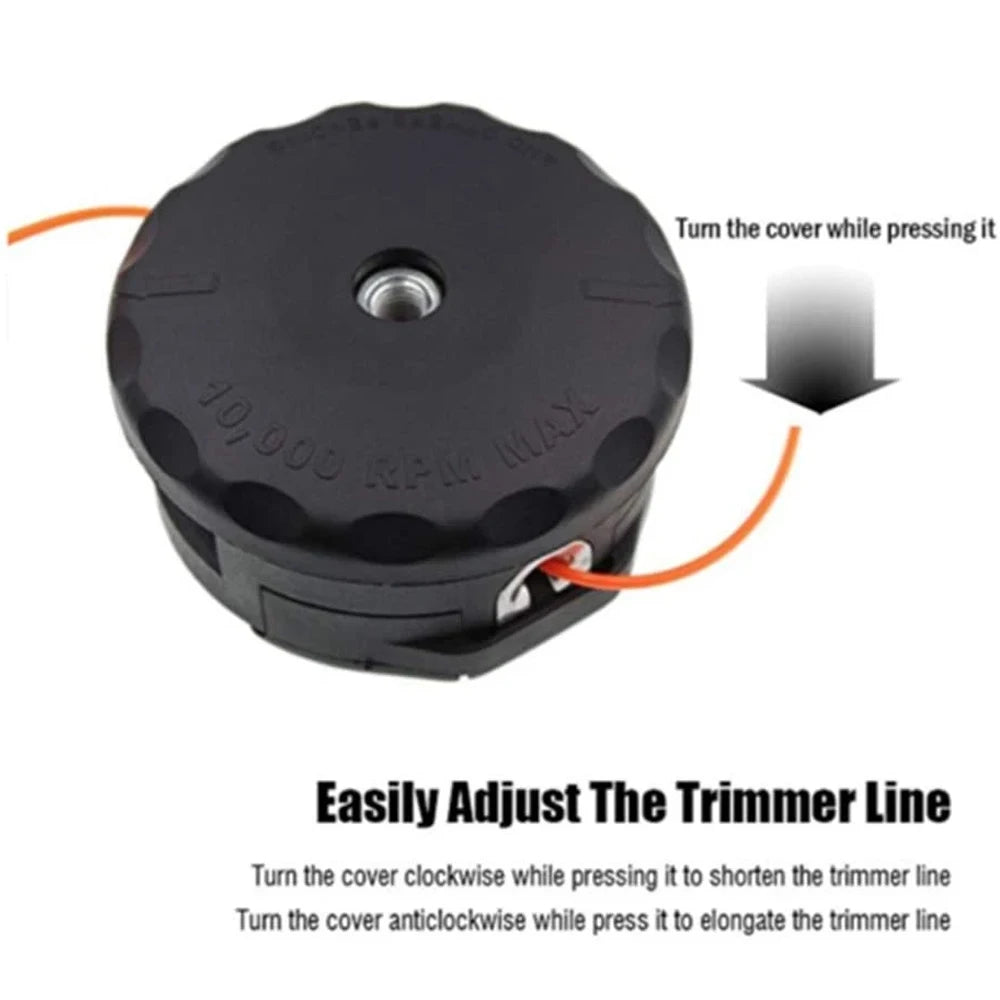 High Quality Weed Eater Trimmer Mower Head For Echo Speed Feed 400 SRM-225 SRM-230 SRM-2620 Echo