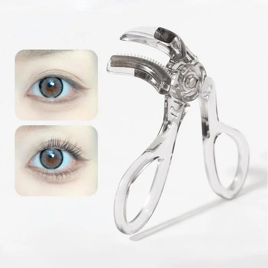 Dual-Type Eyelash Curler with Comb - Wide & Partial Clip Options - photo 4