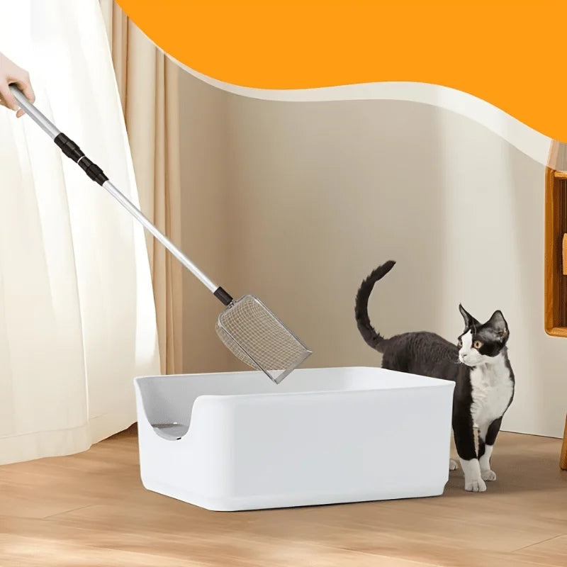 Extendable Cat Litter Scoop - Stainless Fine Mesh Screen – photo 3