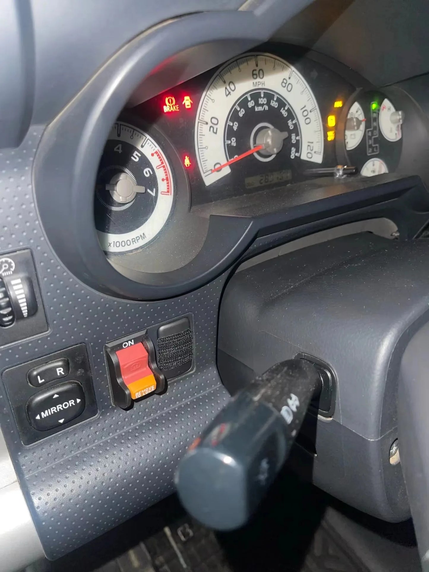 ESP Anti-Skid ABS Switch FJ Sports Switch Compatible with 07-23 Toyota FJ Cruiser Mud Escape Switch to Enhance Performance Sport