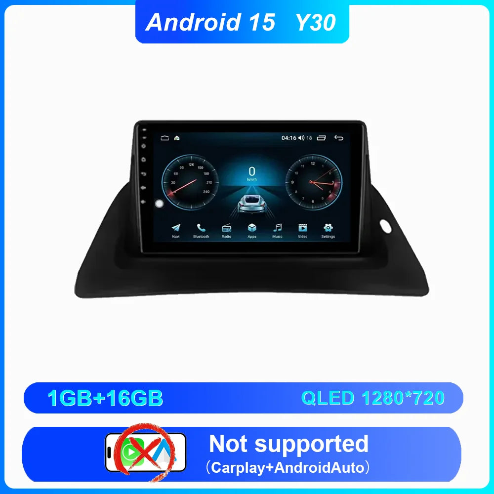 Android Car Stereo for Renault Kangoo (2008–2018) — CarPlay, Android Auto, GPS Navigation, Head Unit