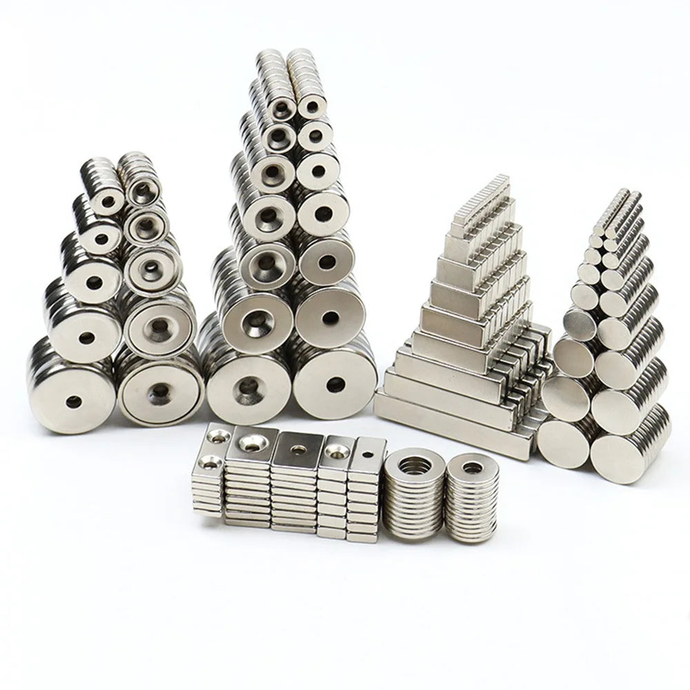 Neodymium Disc Magnets 15x4mm, Strong Craft & DIY Magnet Set