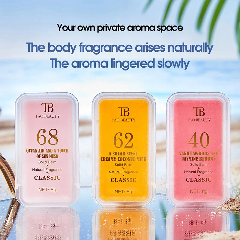 Tao Beauty Digital Solid Fragrance Cream Set - Long-lasting Fragrance Solid Body Lotion,Neutral solid cream