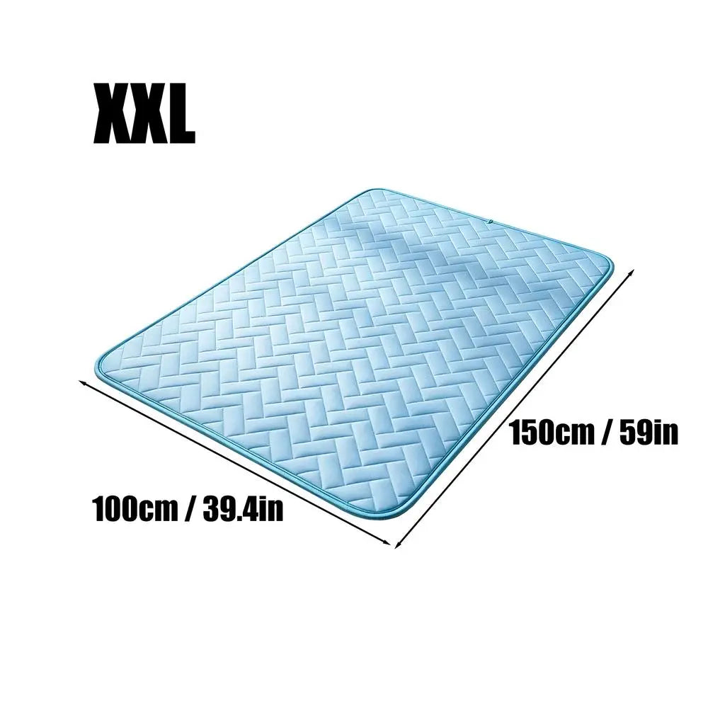 Dog Cooling Blanket - Extra Large Summer Ice Pad – photo 9