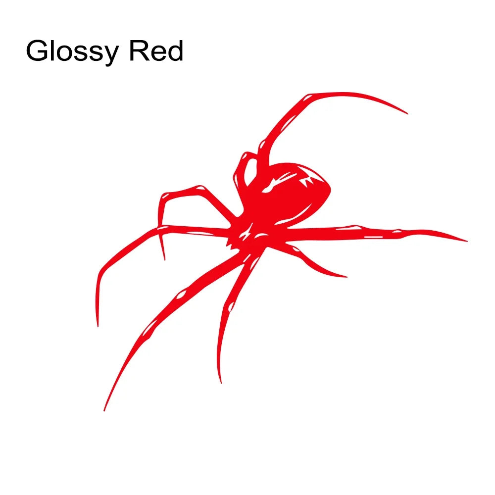 Universal Mysterious Spider Pattern Vinyl Car Stickers For All Cars Auto Body Decals Creative Tuning Accessories Art Decals