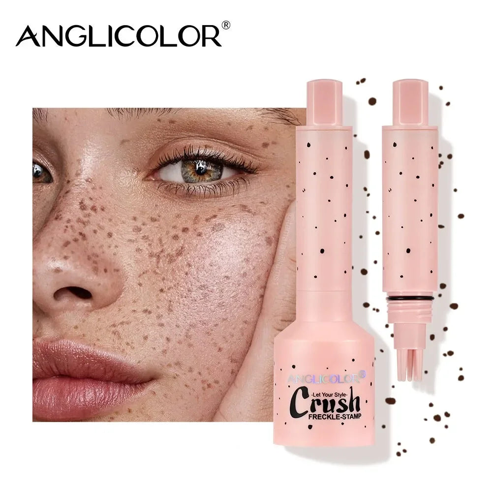 Liquid Air Cushion Freckle Stamp Pen Five-point Head Freckle Natural Simulation Fake Dot Spot Pen Waterproof Lasting Makeup
