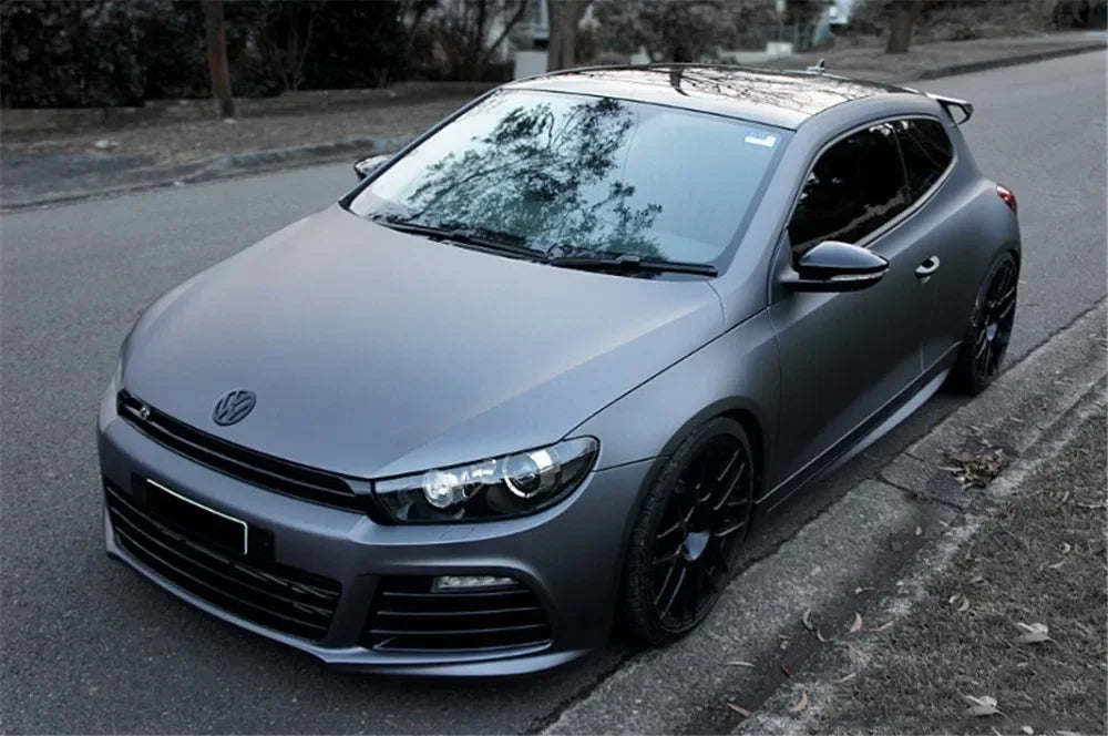 Matte Dark Grey Vinyl Film Car Wrapping Film Vehicle Wraps Foil Sheet Car Decal Bubble Free Bike Console Computer Cover Skin