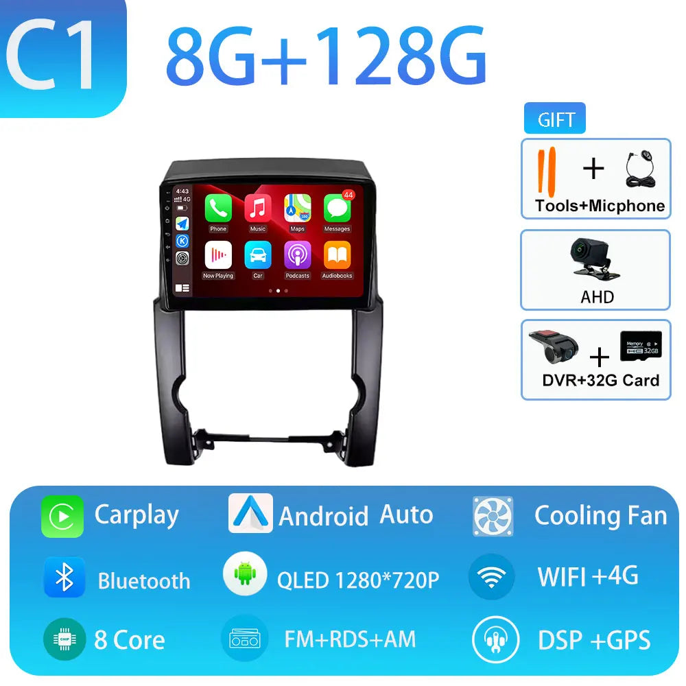 Android Car Stereo for Kia Sorento (2009–2012) — CarPlay, Android Auto, GPS, 4G, WiFi, Bluetooth