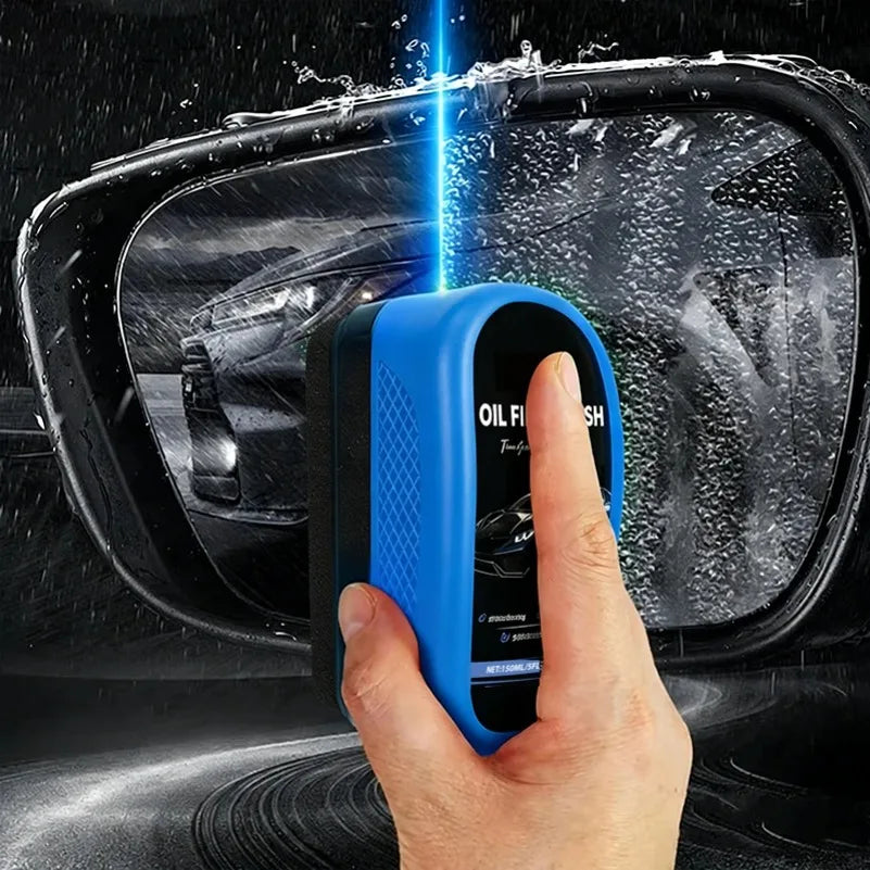 Multipurpose Car Glass Oil Film Cleaner – Fast & Simple, No Residue.