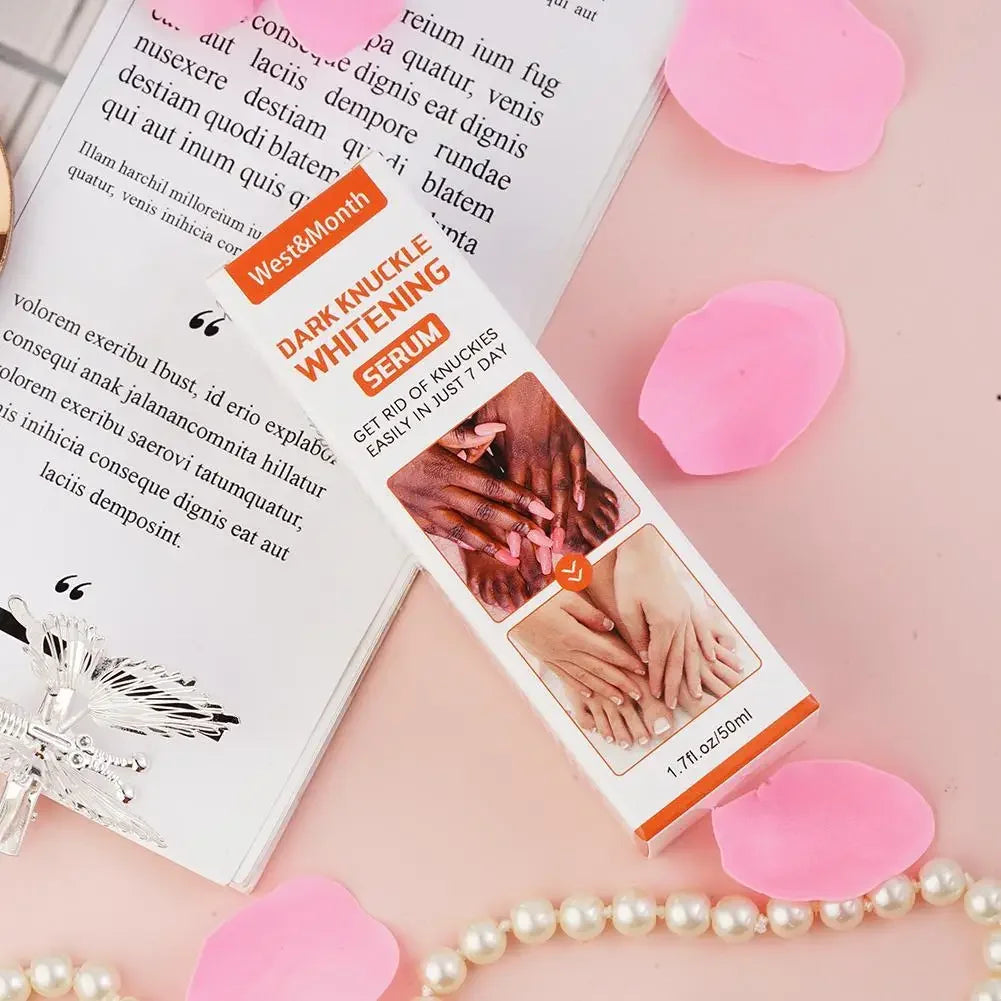 Dark Knuckles Lightening Serum Hand Knuckle Elbows Knee Lighten Oil Intense Stains Remover Products Beauty Care 50ml