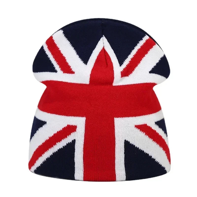 Y2K Letter Knit Beanie, Warm Ski Hat
