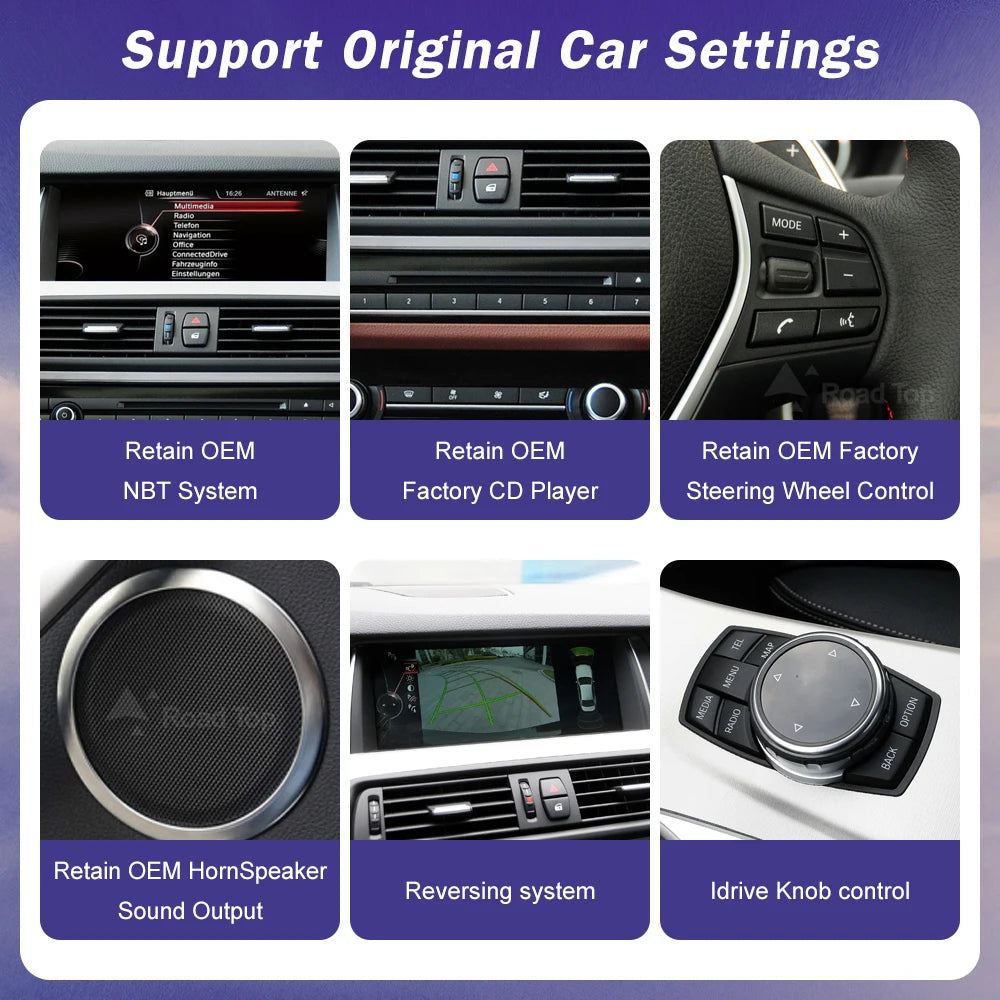 10.25" 12.3" Multimedia Touch Screen For BMW 5 Series F10 F11 CIC NBT System 2026-2026 Wireless Carplay Android Auto Car Radio
