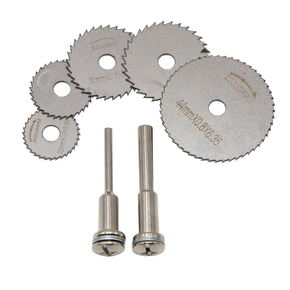 3.2mm/6mm connecting rod hand drill circular saw blade micro electric grinder accessory plastic woodworking metal cutting tool
