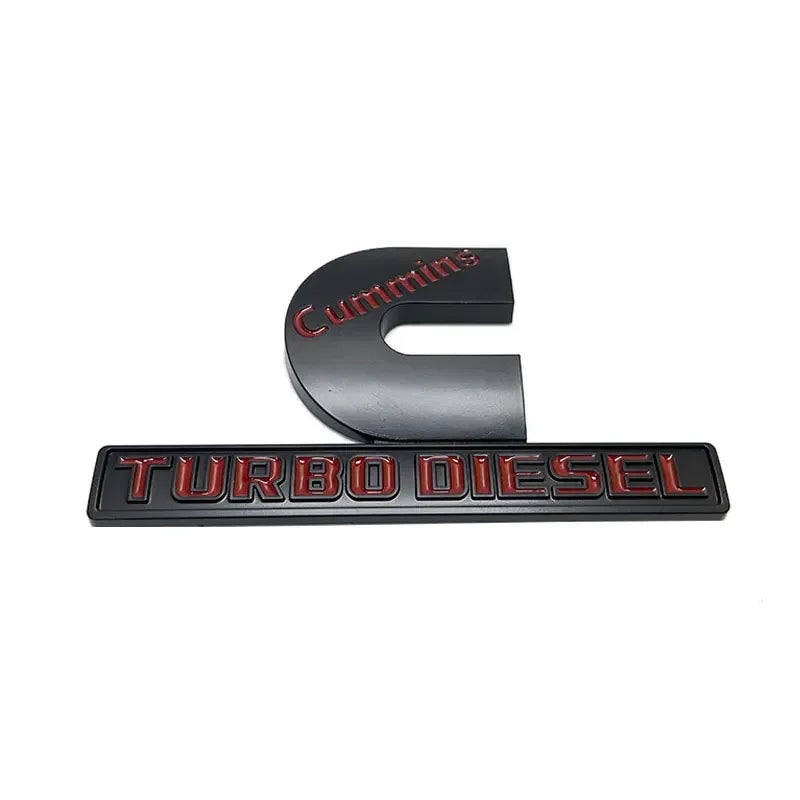 CUMMINS TURBO DIESEL Logo Decal Sticker for Dodge Ram 1500/2500