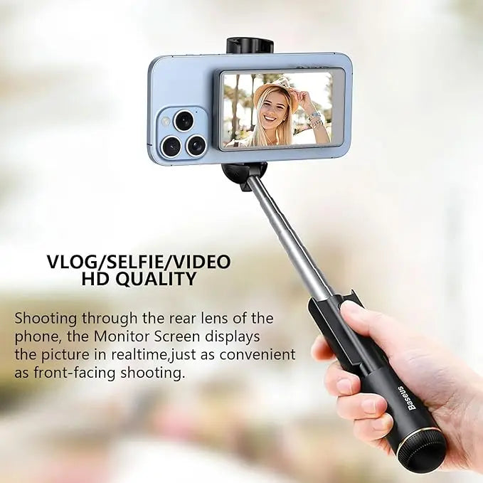 Magnetic Wireless Selfie Monitor Screen for iPhone & Android