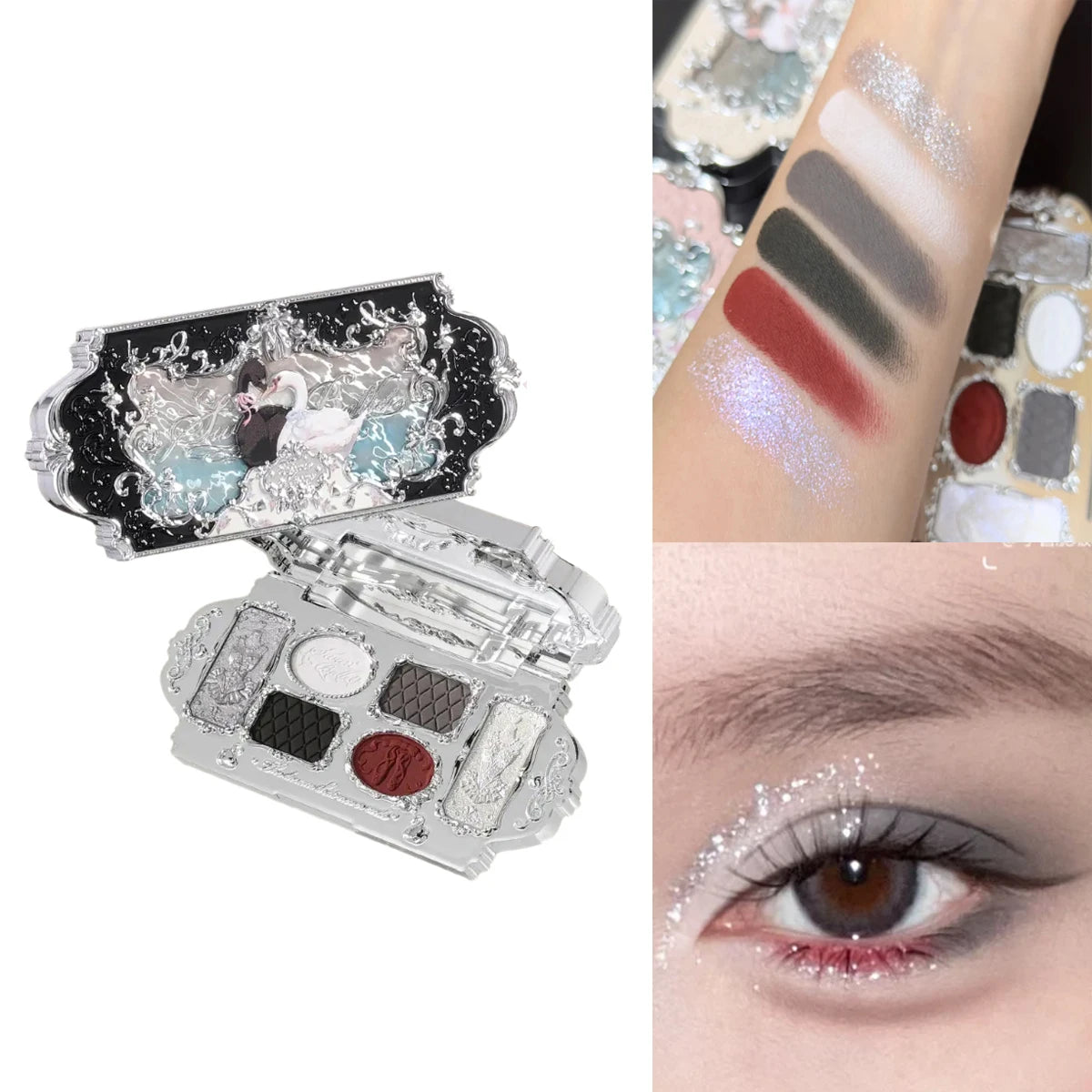 Flower Knows 2026 Bunny Garden Makeup Palette – Cute Rabbit Eyeshadow, Blush & Highlight All-in-One