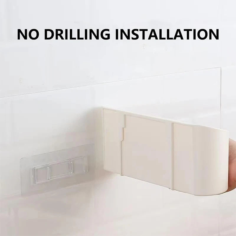 Adhesive Wall-Mounted Storage Box - Cabinet Door and Under-Sink Rack - photo 2
