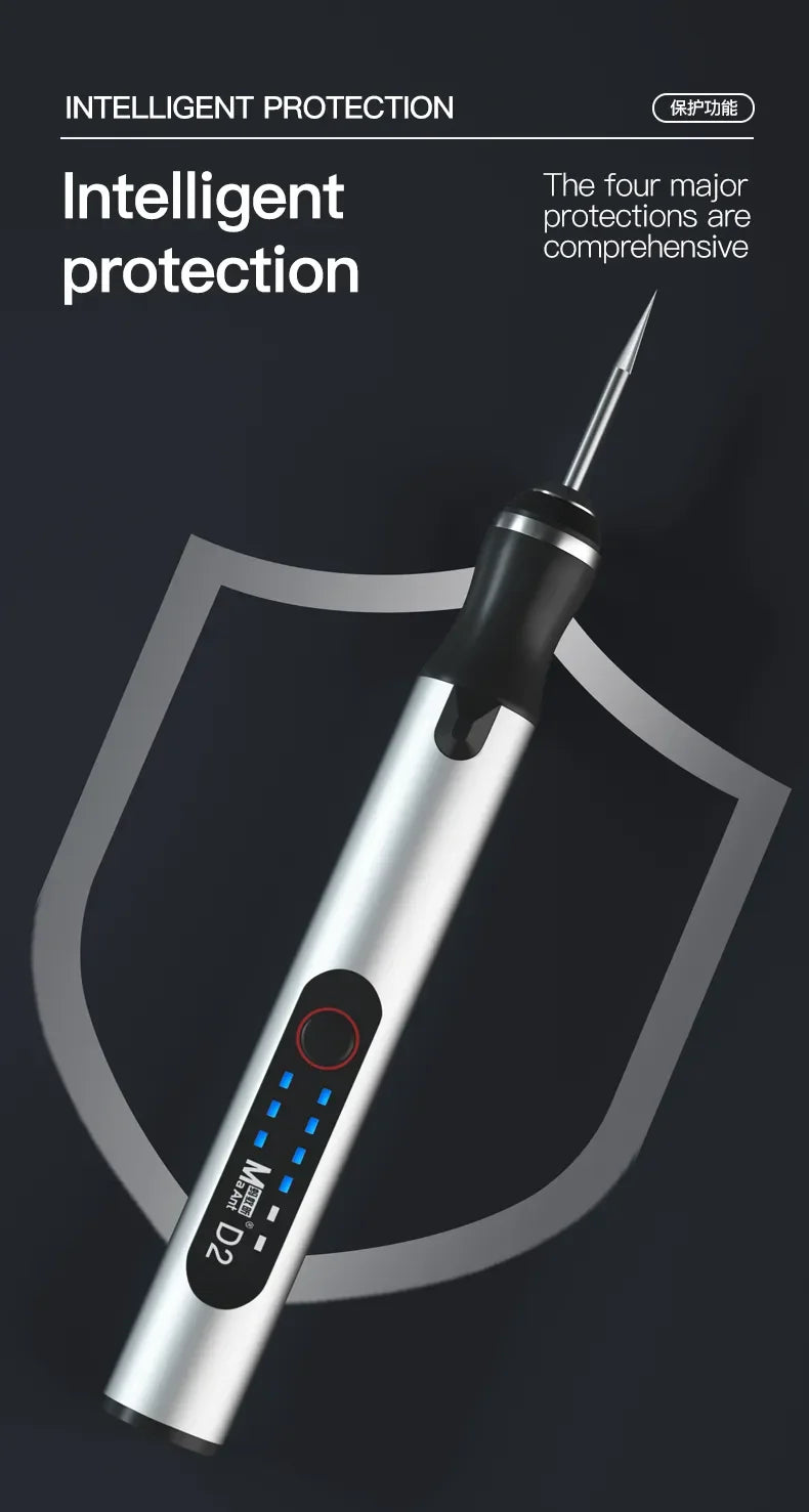 MaAnt D1 D2 Electric Grinding Pen Intelligent Charging Engraving Pen Phone CPU IC Polishing Lattice Cutting Tool  OCA  Remover